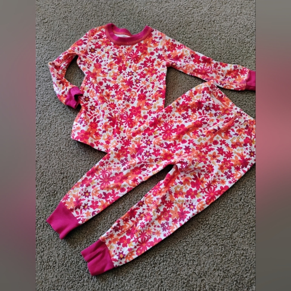 Pact ORGANIC Floral Pajama Set